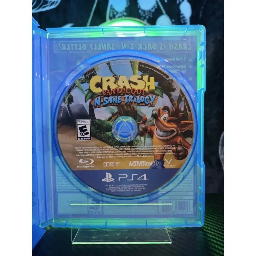 Sony PlayStation 4 Activision Crash Bandicoot Insane Trilogy 2018